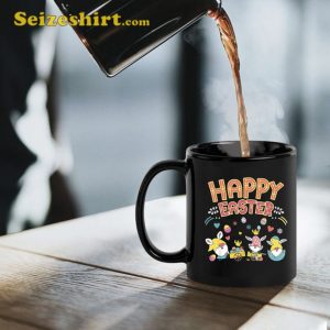 Happy Easter Day Colorful Egg Gnomes Mug