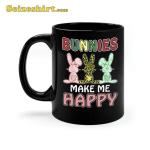 Happy Easters Day Gifts Cup Bunnies Make Me Mug