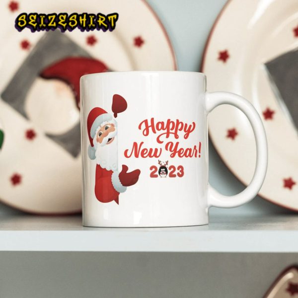 Happy New Year 2023 Mug Christmas Gift