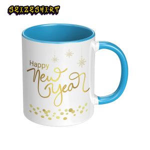 Happy New Year Shiny Style Mug