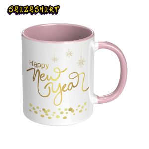 Happy New Year Shiny Style Mug