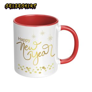 Happy New Year Shiny Style Mug