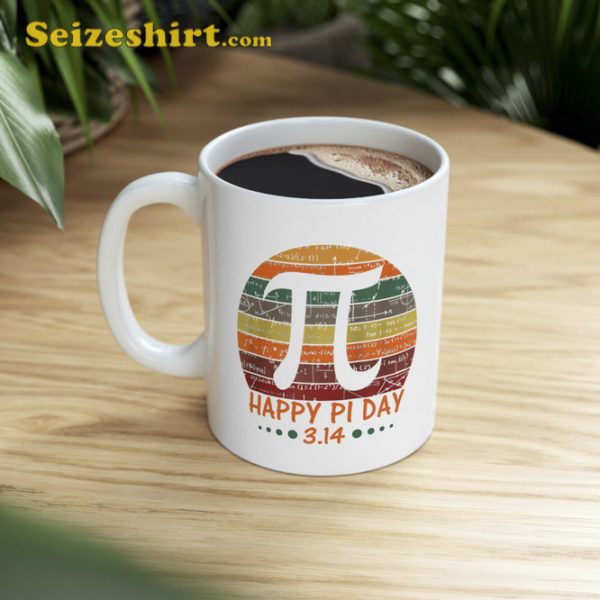 Happy Pi Day Mathematic Math Teacher Gift Mug