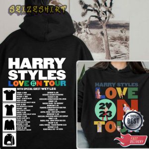 Harry Styles Love On Tour Lavender Hoodie