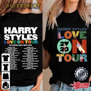 Harry Styles Love On Tour Lavender Hoodie