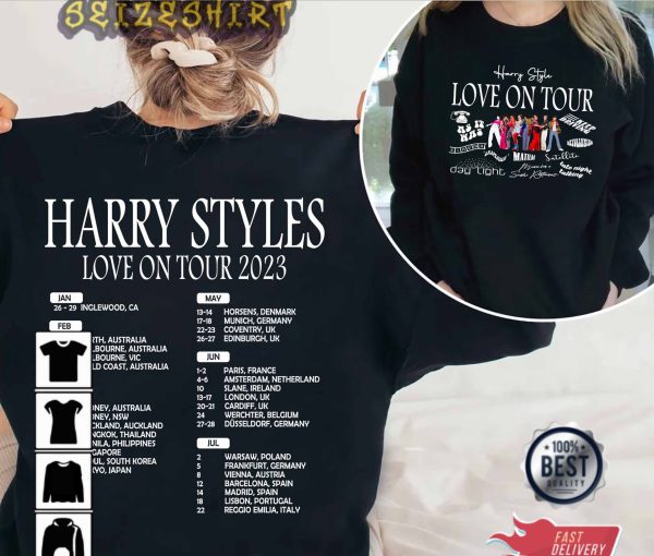 Harry Styles Love On Tour Outfits Shirt