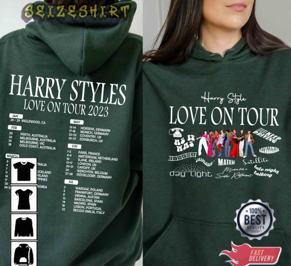 Harry Styles Love On Tour Outfits Shirt