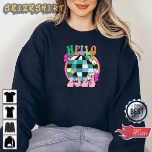 Hello 2023 Happy New Year Party Sweatshirt