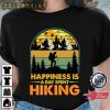 Hiking Quotes Happiness Is A Hiking Trail T-Shirt