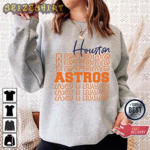 Houston Astros 2022 World Series Champions Crewneck T-Shirt