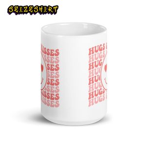 Hugs and Kisses Valentine Coffee Anniversary Mug