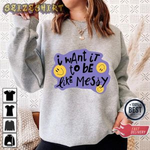 I Want It To Be Like Messy Brutal Olivia Rodrigo Sour Album T-Shirt