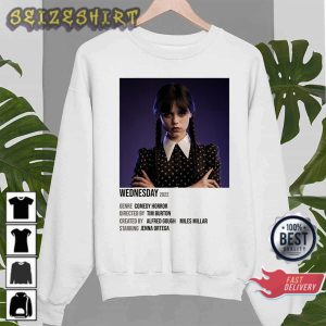 Introduction Of Wednesday 2022 Netflix Series Addams Family Sweatshirt