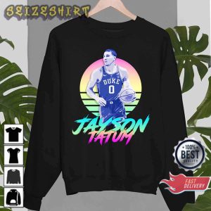 Jayson Tatum Basketball Player Gift Vintage Retro Graphic T-Shirt