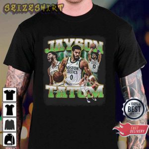 Jayson Tatum Basketball Player Vintage Graphic T-Shirt