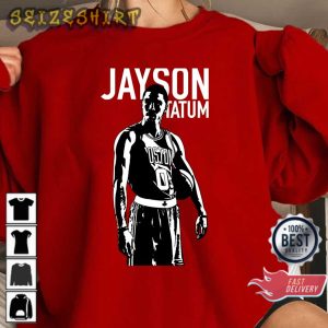 Jayson Tatum Black And White Vintage Graphic Sweatshirt