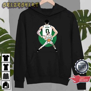 Jayson Tatum Funny Basketball Fanart Boston Celtics Graphic T-Shirt