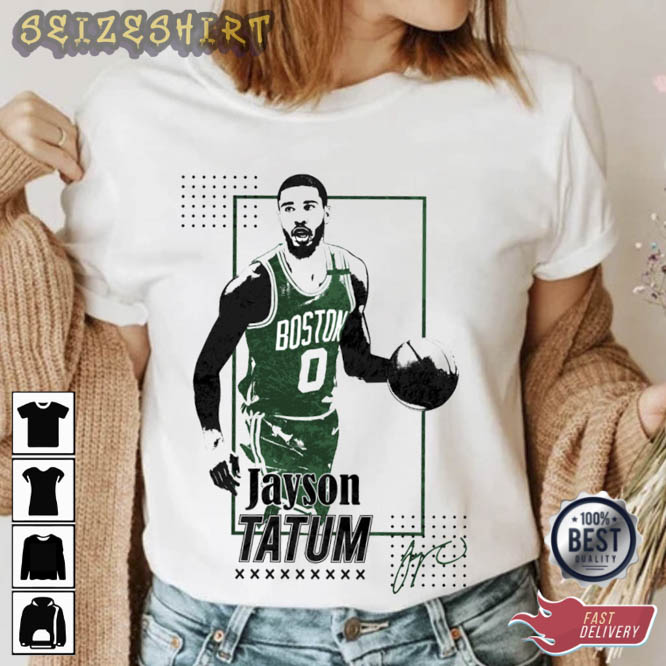 Jayson Tatum Shirt Slam Cover - Anynee