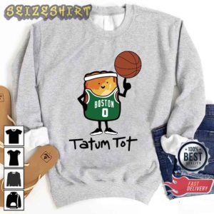 Jayson Tatum Tot Chibi Basketball Player Gift T-Shirt