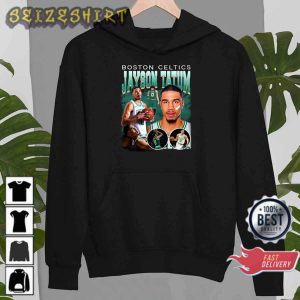 Jayson Tatum Vintage Retro Basketball Player Gift Boston Celtics T-Shirt