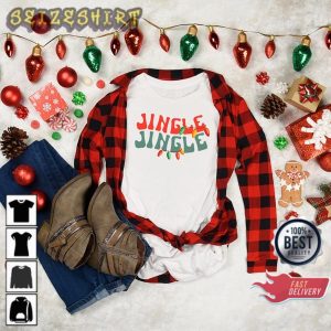 Jingle All The Way Xmas Holiday Crewneck Christmas Sweatshirt