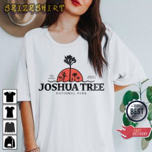 Joshua Tree National Park Vintage Inspired California T-Shirt