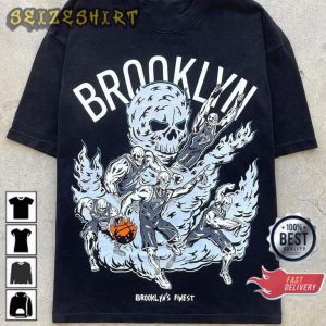 Kevin Durant Kyrie Irving James Harden New York Nets T-Shirt
