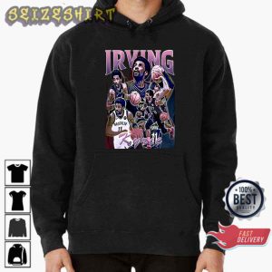 Kyrie Irving Merchandise Playoffs Player Brooklyn Nets Graphic T-Shirt