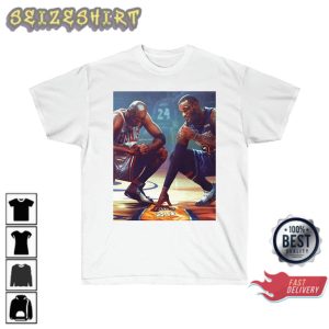 Lebron James Kobe Bryant Michael Jordan Basketball Unisex T-Shirt