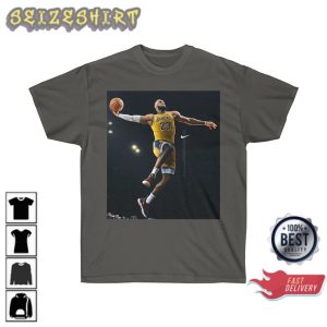 Lebron James Lakers Dunk Unisex T-Shirt Design