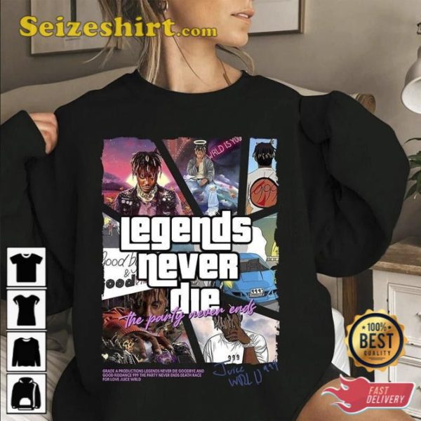 Legend Never Die Rap Hoodie