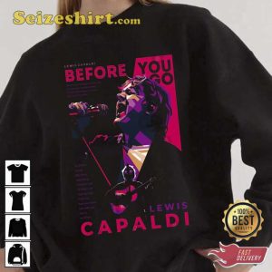 Lewis Capaldi Tour 2023 Shirt