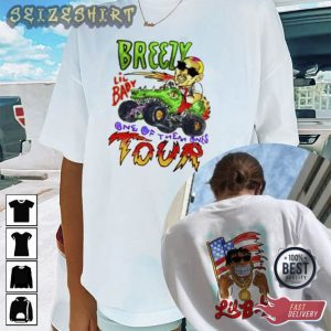 Lil Baby One Of Them Ones Tour 2023 Chrisbrown Breezy T-Shirt