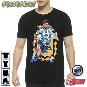 Lionel Messi Argentina Art Unisex Shirt Design