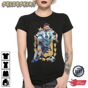 Lionel Messi Argentina Art Unisex Shirt Design