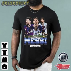 Lionel Messi Argentina FIFA World Cup Qatar 2022 Shirt
