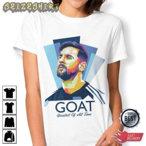 Lionel Messi GOAT Graphic Tee World Cup T-Shirt