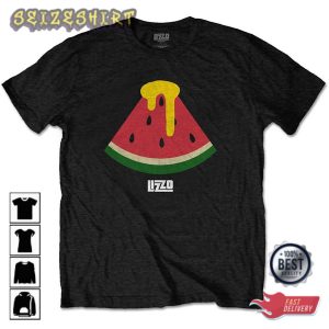 Lizzo Adult T-shirt Watermelon Official Licensed T-Shirt Design