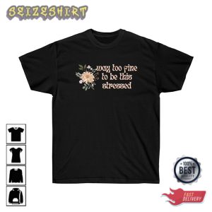 Lizzo Lyrics T-shirt Lizzo Concert Merch Way Too Fine To Be Shirt