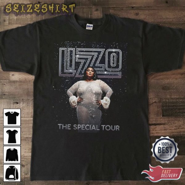 Lizzo Special World Tour 2023 Concert T-shirt Design