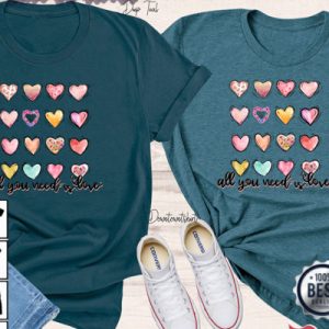 Love Is All You Need Valentines Sweatshirt Design