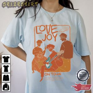 Lovejoy One Nite Brighton Shirt Tour Concert Poster Graphic T-Shirt (2)