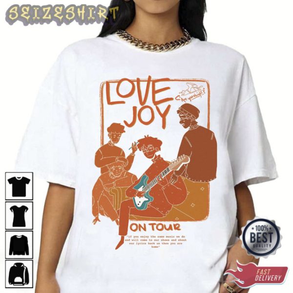 Lovejoy One Nite Brighton Shirt Tour Concert Poster Graphic T-Shirt