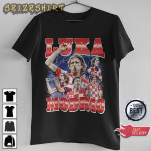 Luka Modric World Cup 2022 Qatar Croatia Vintage T-Shirt