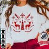 Merry Xmas Christmas Reindeer Nordic Scandinavian Folk Art Sweatshirt