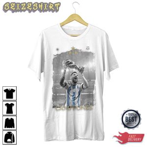 Messi Argentina World Cup Champions Gift for fans Shirt