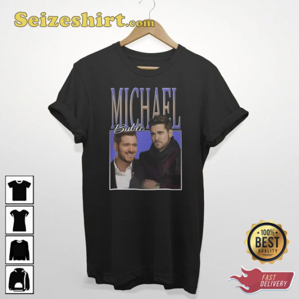 Michael Bublé Jazz Music Singer T-shirt