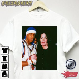 Michael Jackson Jay-z T-shirt Vintage The King Of Pop Shirt