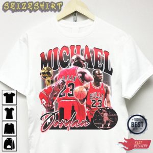 Michael Jordan Basketball Tee Shirt For Fan
