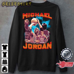 Michael Jordan Vintage Retro 90s Basketball Player Gift T-Shirt